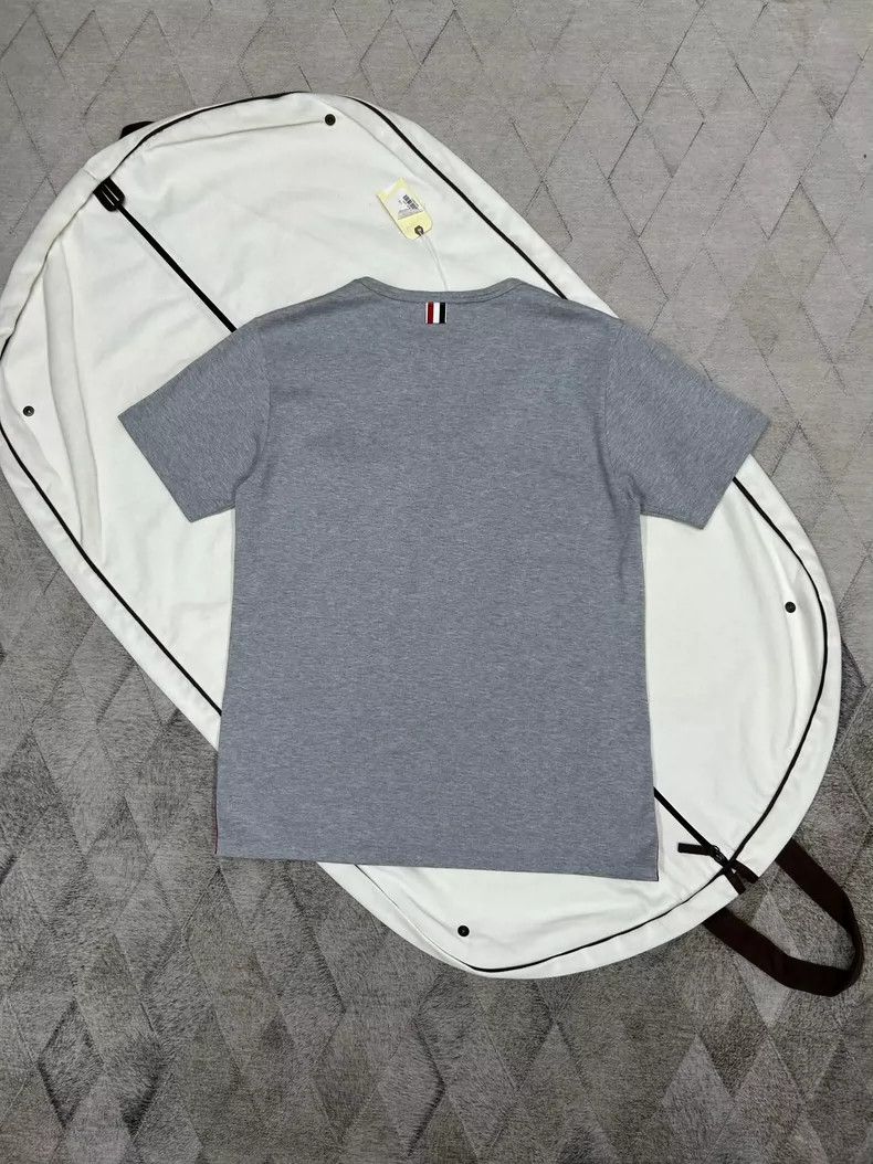 Thom Browne Thom Browne size1 Tri-colored striped T-shirt Size US S / EU 44-46 / 1 - 4 Thumbnail