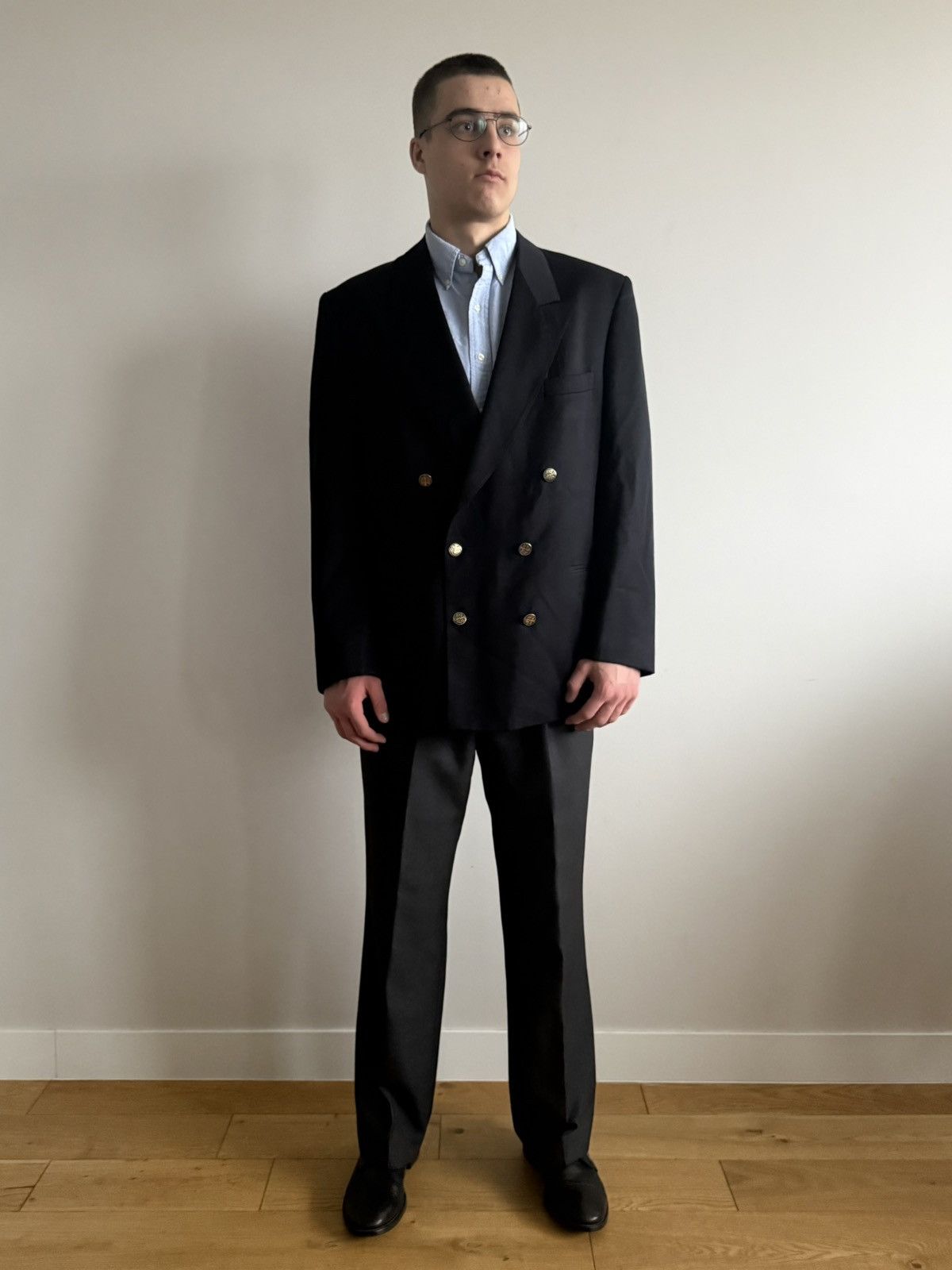 Paul & Shark Paul & Shark Yachting Wool Luxury Double Breasted Blazer Size 54R - 2 Thumbnail