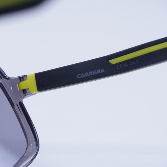 Carrera CARRERA 4017/S 0XYO MT Sunglasses Light Grey/Yellow Shield Size ONE SIZE - 7 Thumbnail