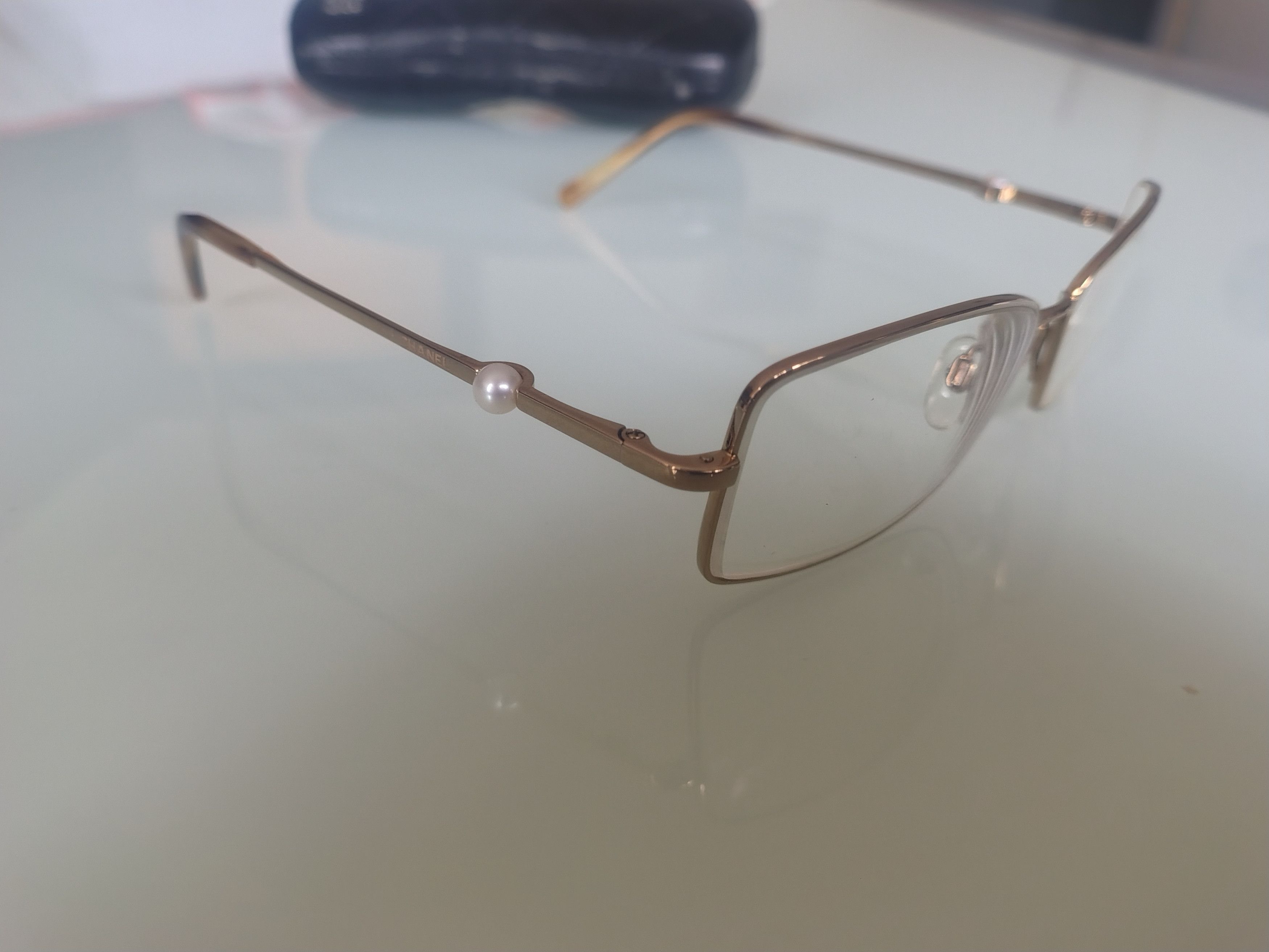 Chanel Chanel 2141 Titanium Pearl Collection Glasses Eyeglasses Size ONE SIZE - 3 Thumbnail