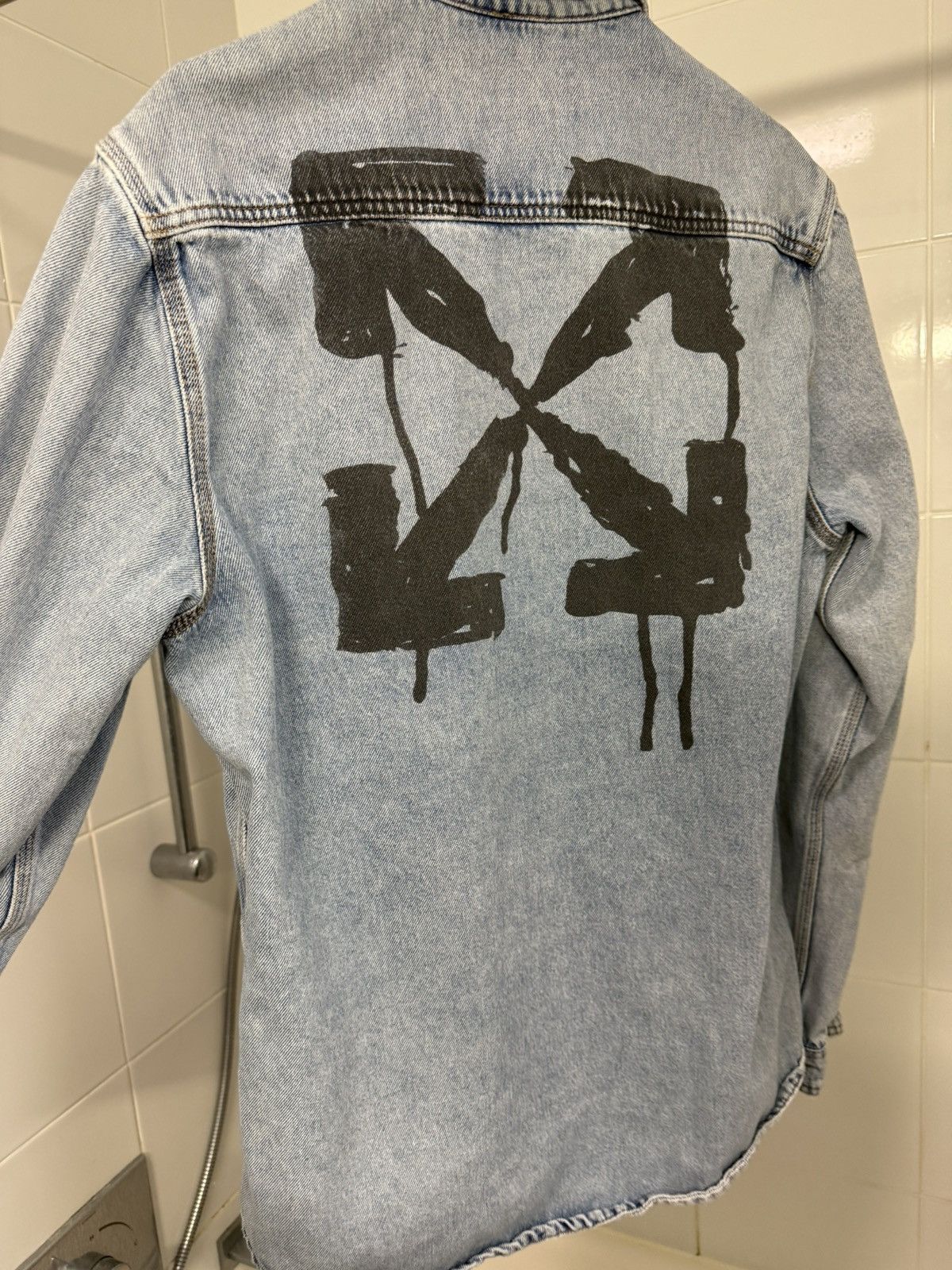 Off-White Off-White denim shirt Size US XL / EU 56 / 4 - 2 Thumbnail