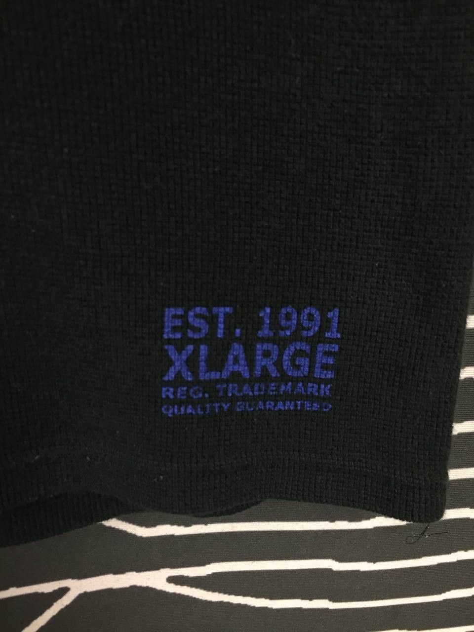 Xlarge XLARGE EST. 1991 OG Style Waffle Knit Streetwear Tee Size US L / EU 52-54 / 3 - 6 Thumbnail