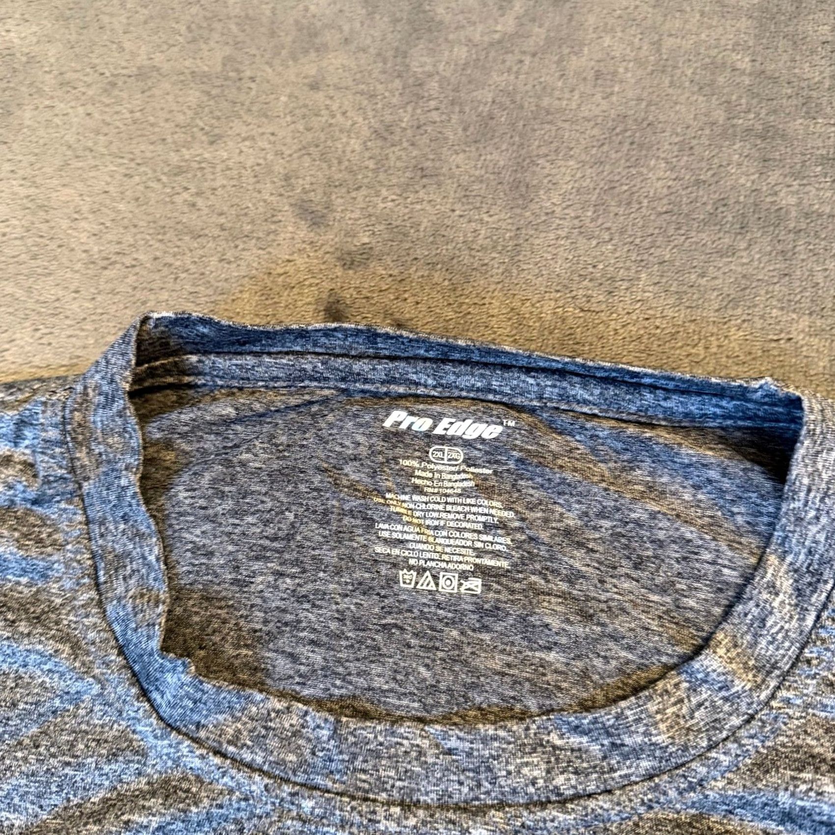 Vintage VINTAGE Pro Edge Iowa Hawkeyes Gray Heathered T Shirt Athletic Tee Mens XXL 2XL Size US XXL / EU 58 / 5 - 3 Thumbnail