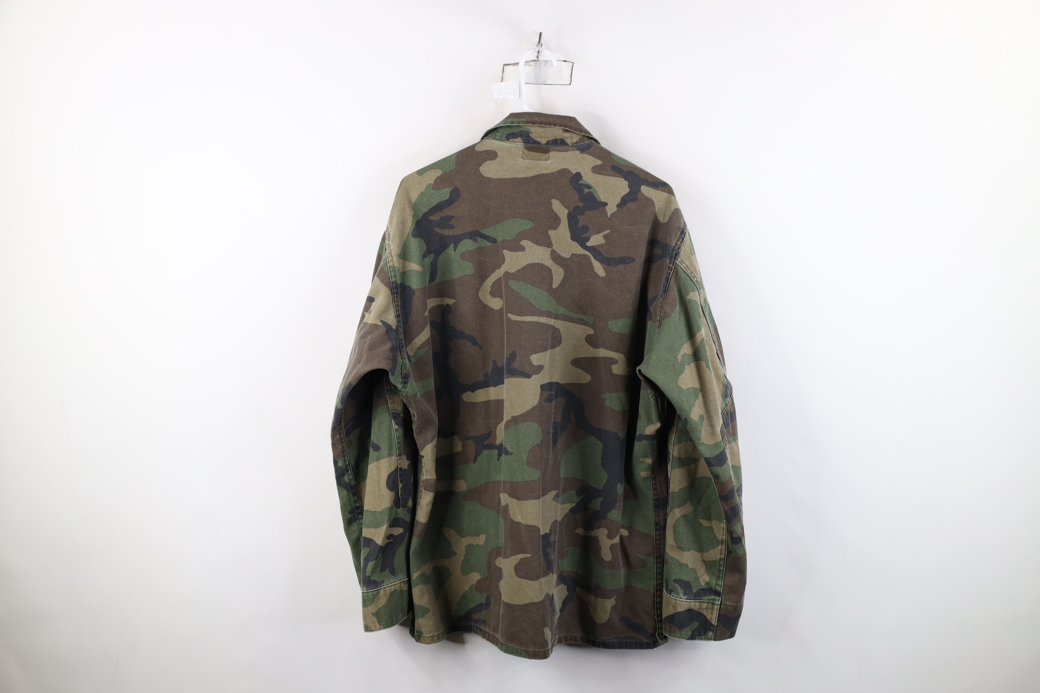 Vintage Vintage 90s Streetwear Military Camouflage Field Jacket Size US L / EU 52-54 / 3 - 13 Thumbnail