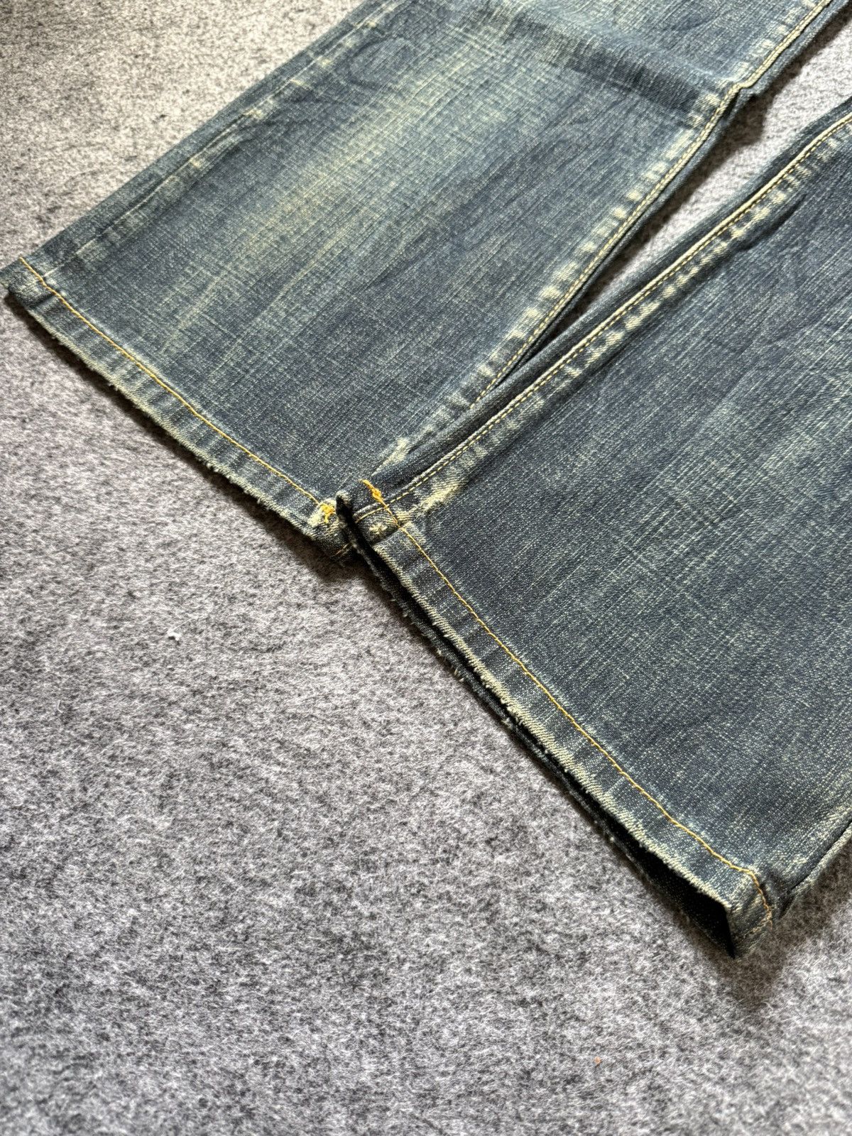 G-Star G Star Raw Para Espana Mud Wash Flare Low Rise Jeans Size US 27 - 11 Thumbnail