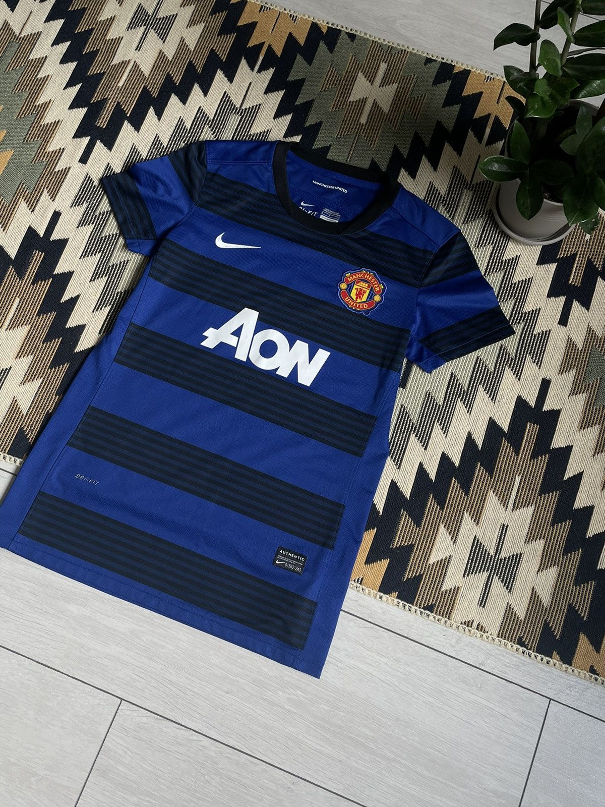 Nike Nike Manchester United 2011-12 Blockcore Jersey Size S / US 4 / IT 40 - 3 Thumbnail
