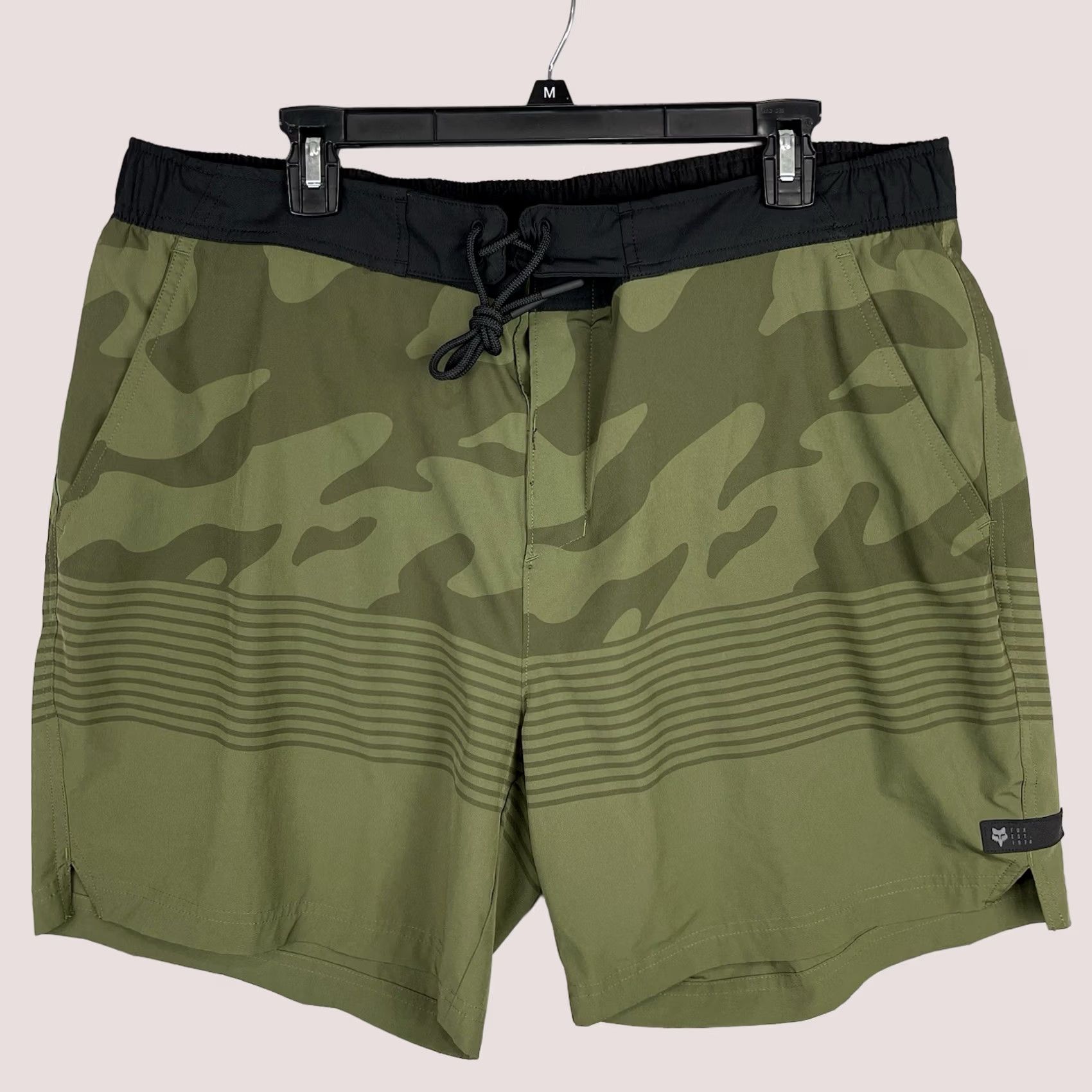 Fox Racing Fox Racing Shorts Men 2XL Swim Trunks Beach Surfing Camouflage Green Size US 39 - 1 Thumbnail