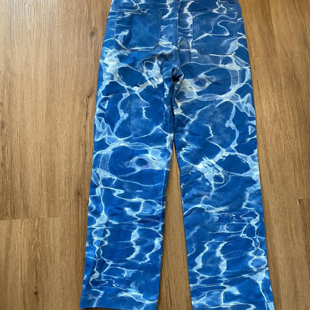 Jaded London Blue and white acid wash jeans #denim Vintage y2k Size US S / EU 44-46 / 1 - 3 Thumbnail