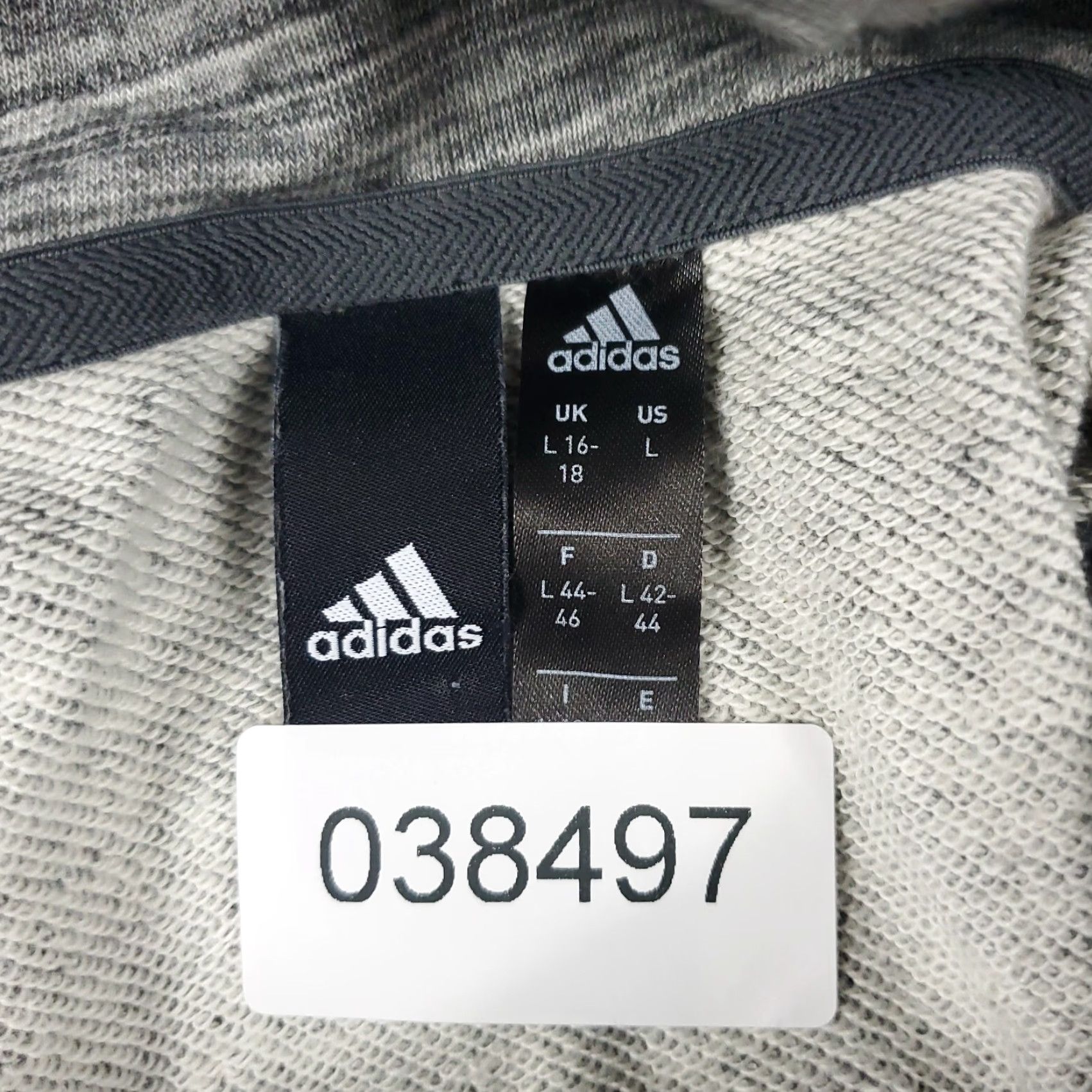 Adidas Adidas Hoodie Womens Large Gray Sleeveless Pullover Activewear Sports Size L / US 10 / IT 46 - 8 Thumbnail
