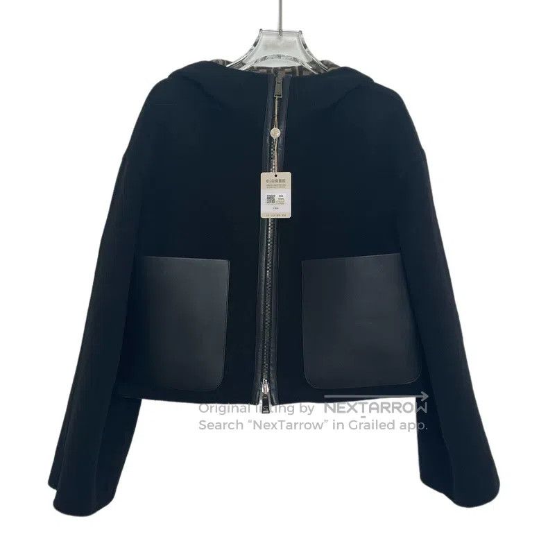 Fendi Fendi Hooded Two-Sided Jacket Size XS / US 0-2 / IT 36-38 - 3 Thumbnail