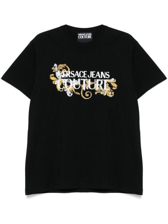 Tシャツ・カットソー VERSACE Men T Shirts 78GAHC05 CJ01CG89 Black Versace VERSACE Men T-Shirts 78GAHC05 CJ01C G89 BLACK | Grailed