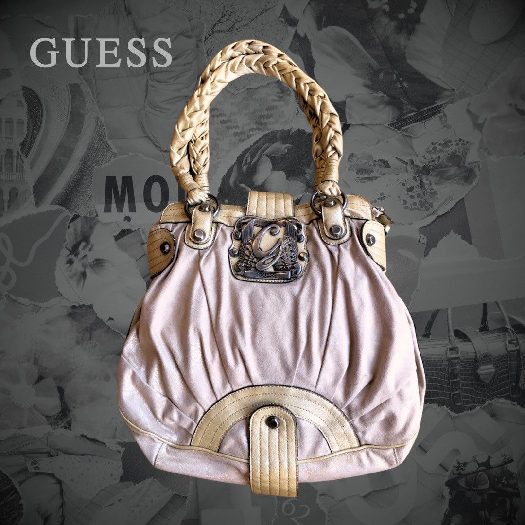 Guess Y2K Vintage Guess Tote Bag Shoulder Size ONE SIZE - 1 Thumbnail