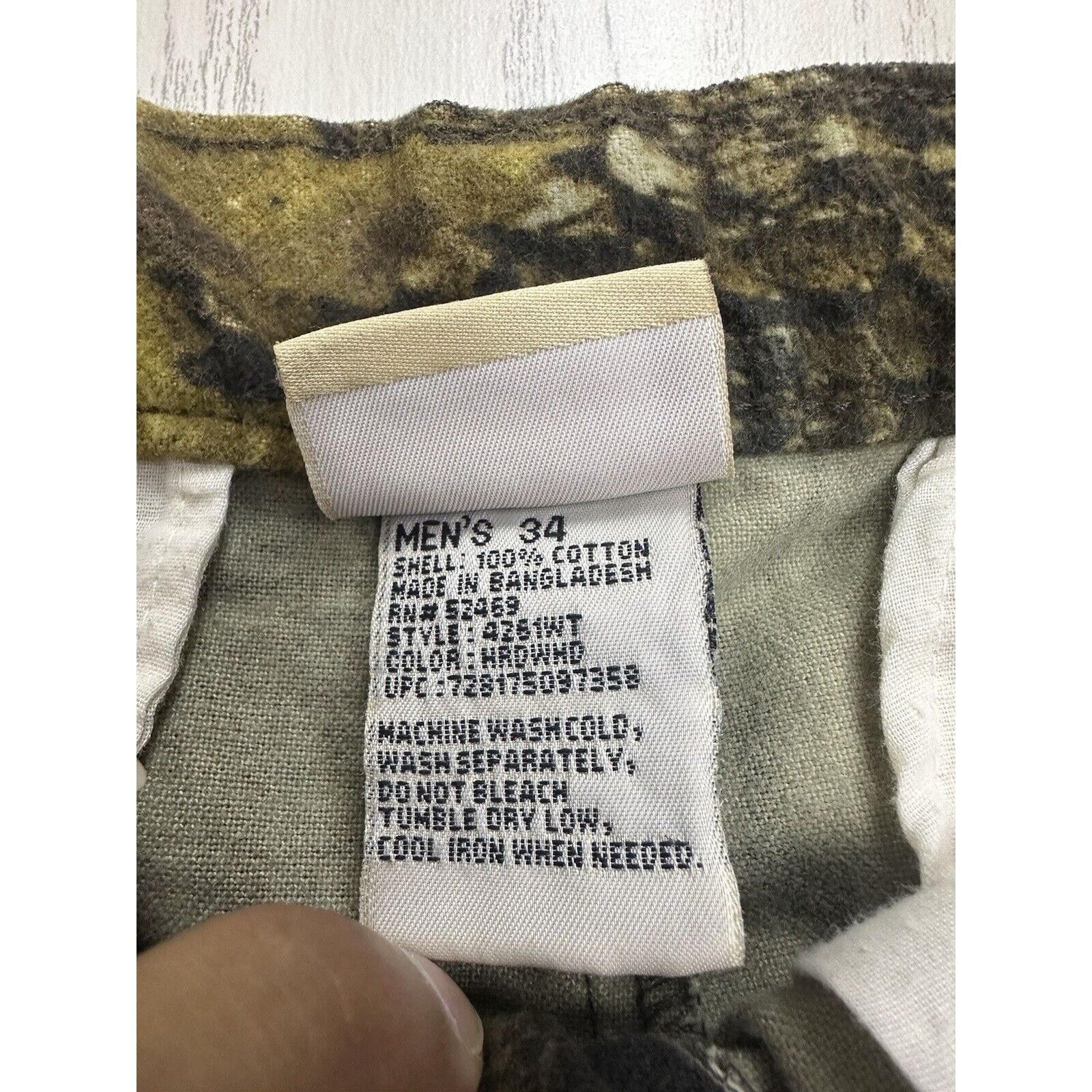 Vintage Vintage Woolrich Realtree Camo Cargo Pants Size US 32 / EU 48 - 5 Thumbnail