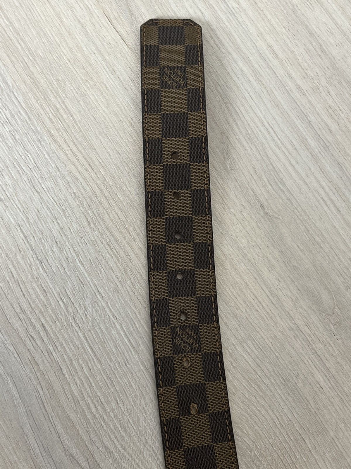 Louis Vuitton Louis Vuitton Damier Inventeur Belt Size ONE SIZE - 13 Thumbnail