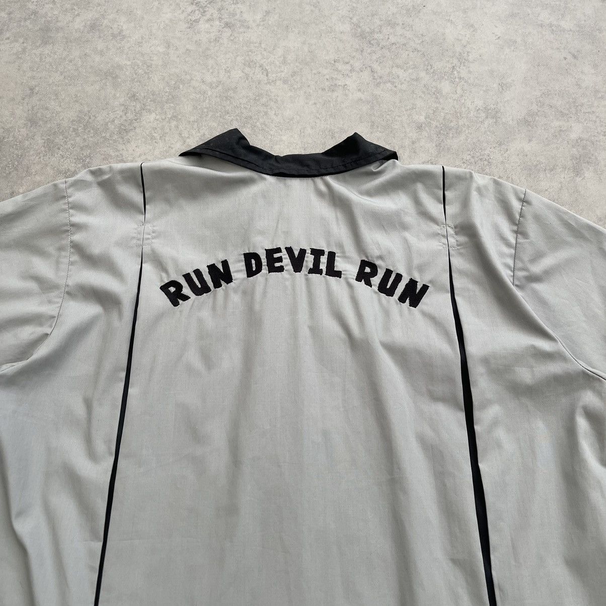 Vintage 1999 Paul McCartney - Run Devil Run Tour Bowling Shirt Size US L / EU 52-54 / 3 - 4 Thumbnail