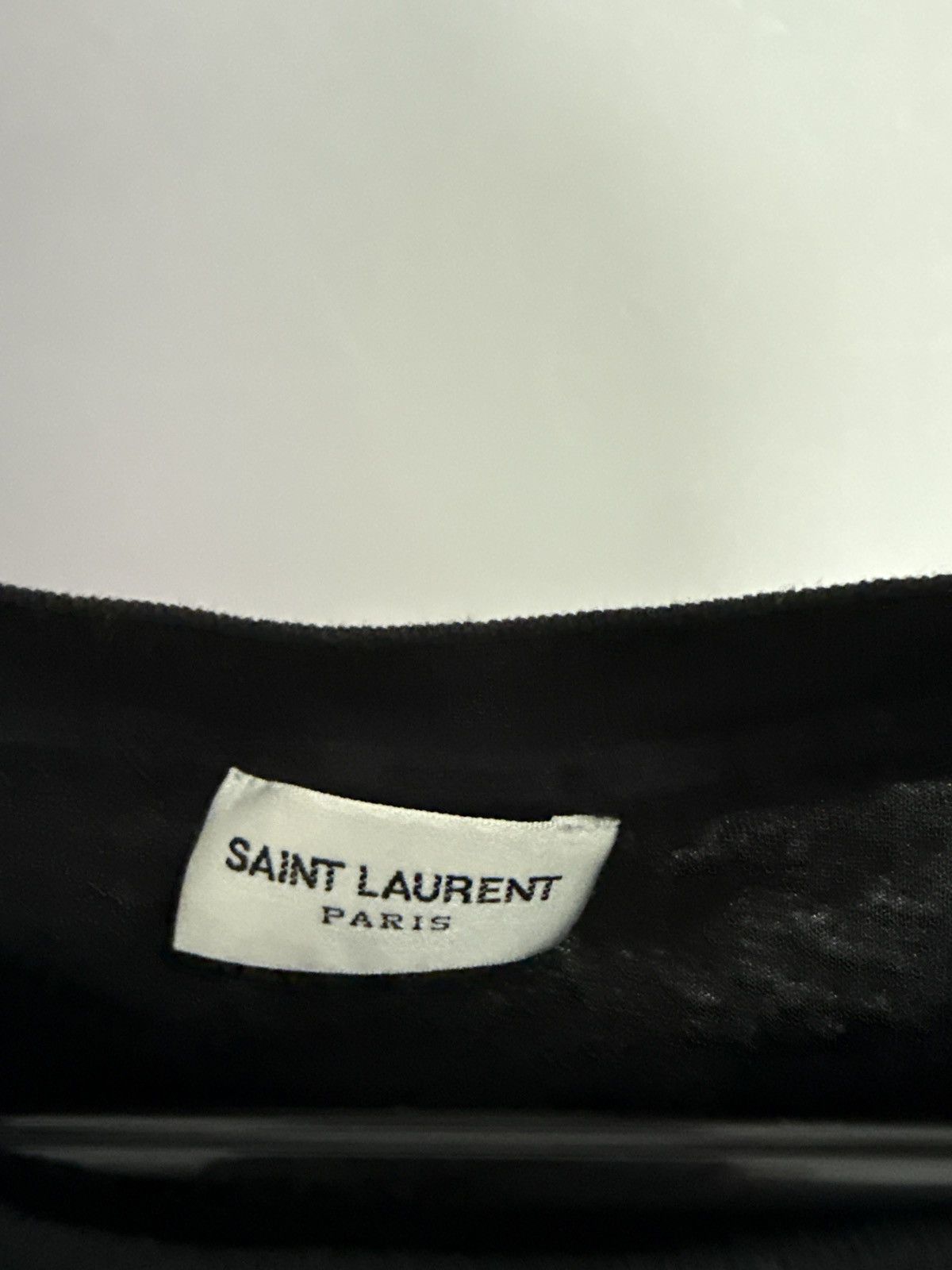 Saint Laurent Paris Saint Laurent logo Tee Size US XS / EU 42 / 0 - 2 Thumbnail
