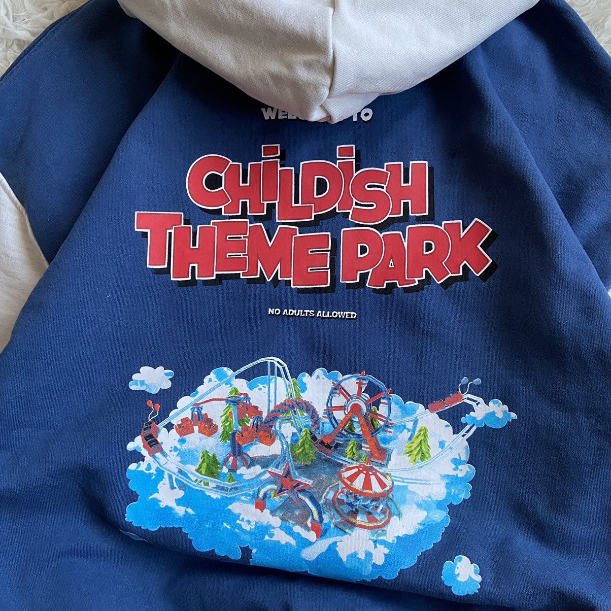CHILDS 📌 Vintage Baggy Childish Theme Park Skategang Hoodie Size US S / EU 44-46 / 1 - 11 Thumbnail