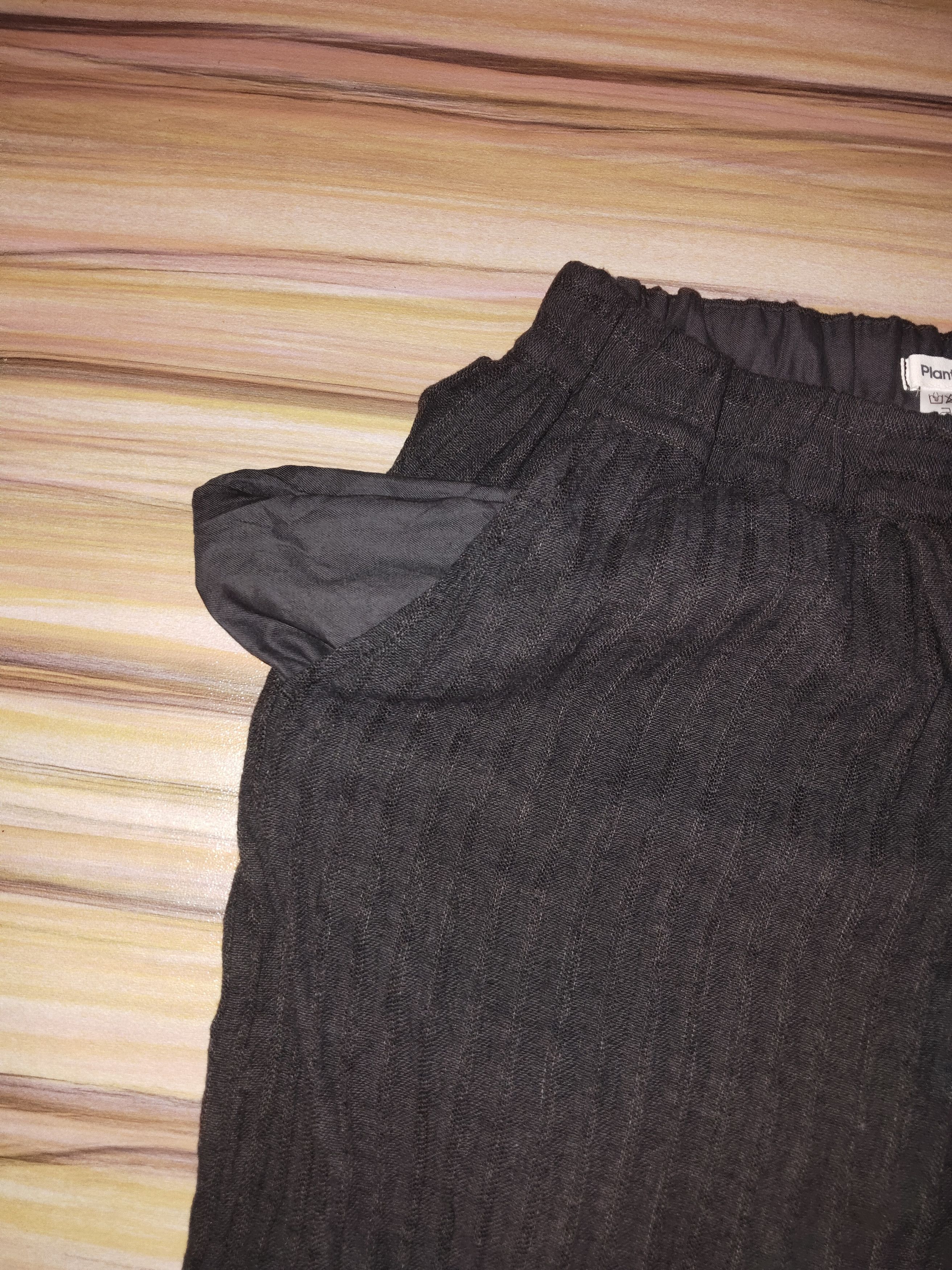 Issey Miyake PLANTATION Pleat Palazzo Crop Pants Size 35" - 3 Thumbnail