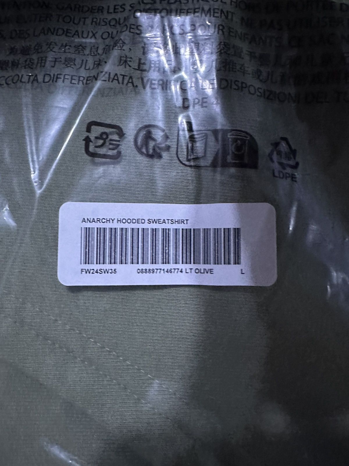 Supreme Supreme anarchy hoodie Size US L / EU 52-54 / 3 - 2 Thumbnail