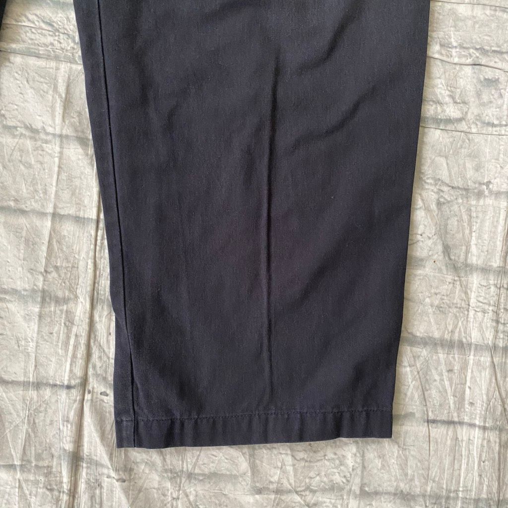 George George men 42x30 pull on chino pants w/front pockets black Size US 42 / EU 58 - 2 Thumbnail