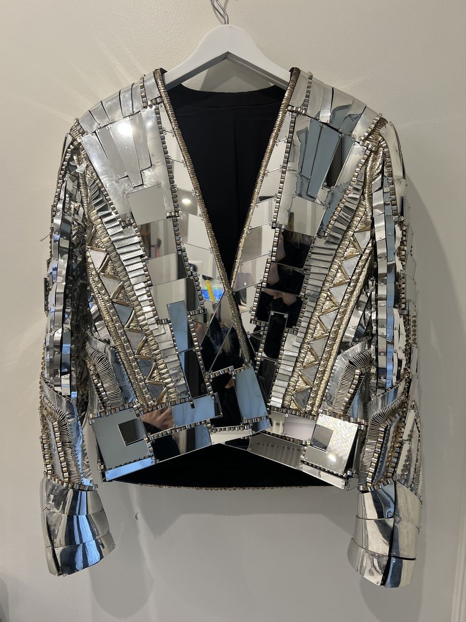 Balmain mirror jacket hotsell