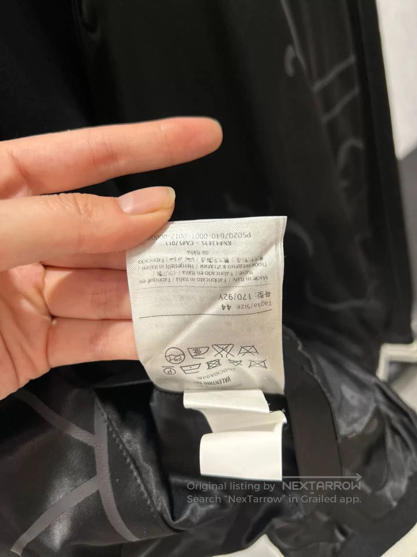 Valentino Valentino Satin Baseball Jacket. Size US XS / EU 42 / 0 - 4 Thumbnail