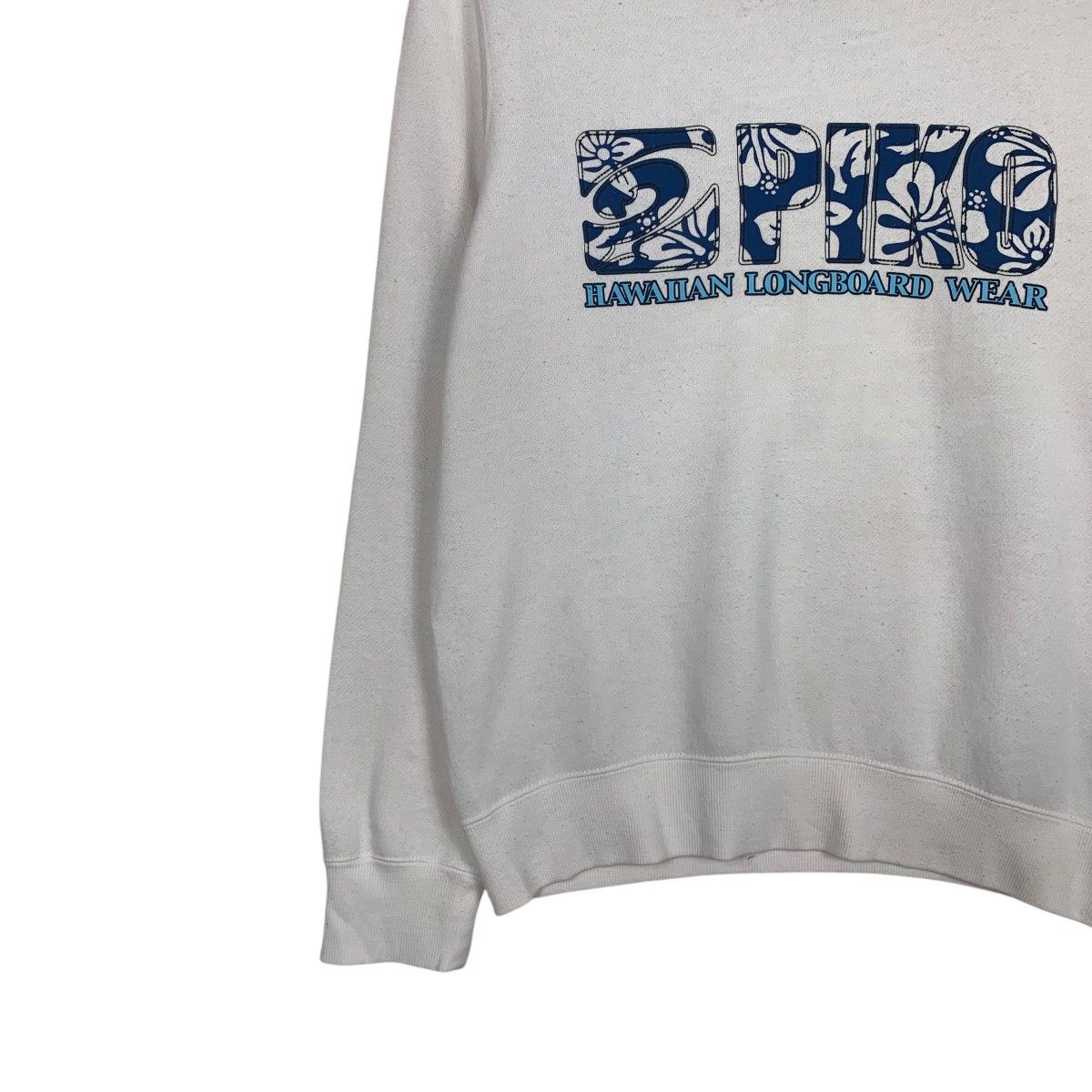 Japanese Brand PIKO Hawaiian Longboard Wear Big Logo Sweatshirt #2020-C88 Size US M / EU 48-50 / 2 - 3 Thumbnail