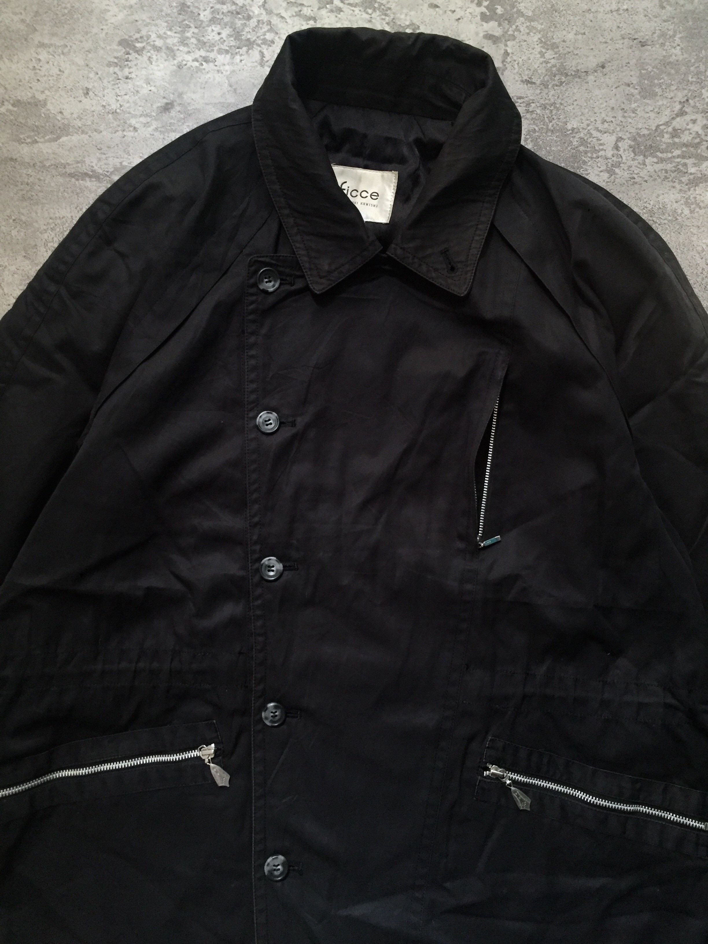 Yoshiyuki Konishi Yoshiyuki Konishi Ficce Multi Zipp Attached Hood Jacket M-L Size US M / EU 48-50 / 2 - 4 Thumbnail