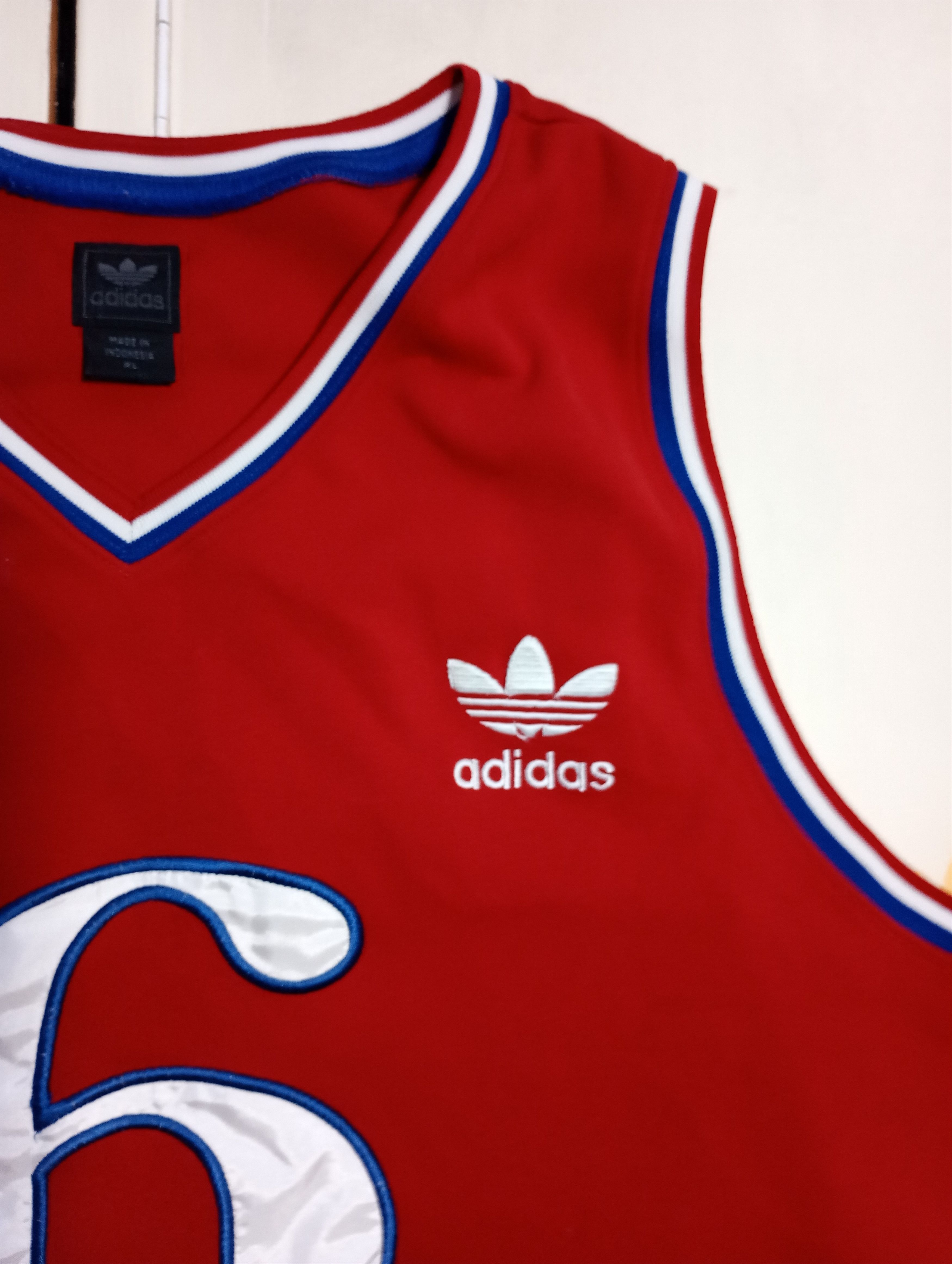 Adidas Adidas Juilius Erving Philadelphia 76ers Jersey 2002 Size US XL / EU 56 / 4 - 10 Thumbnail