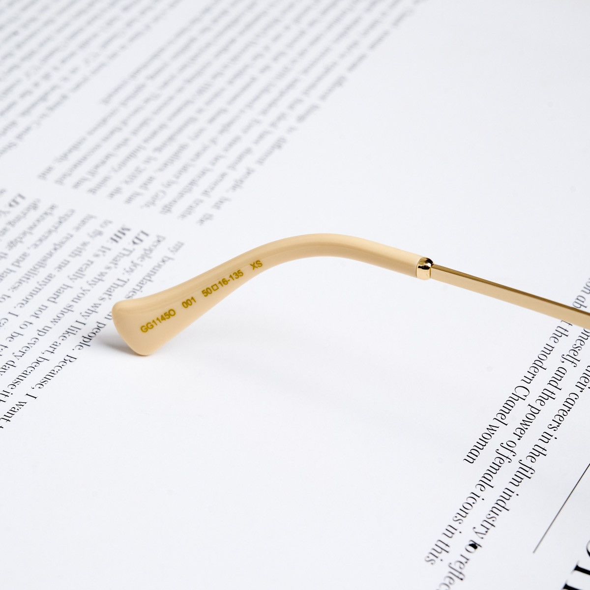 Gucci GUCCI GG1145O 001 GLASSES Size ONE SIZE - 4 Thumbnail