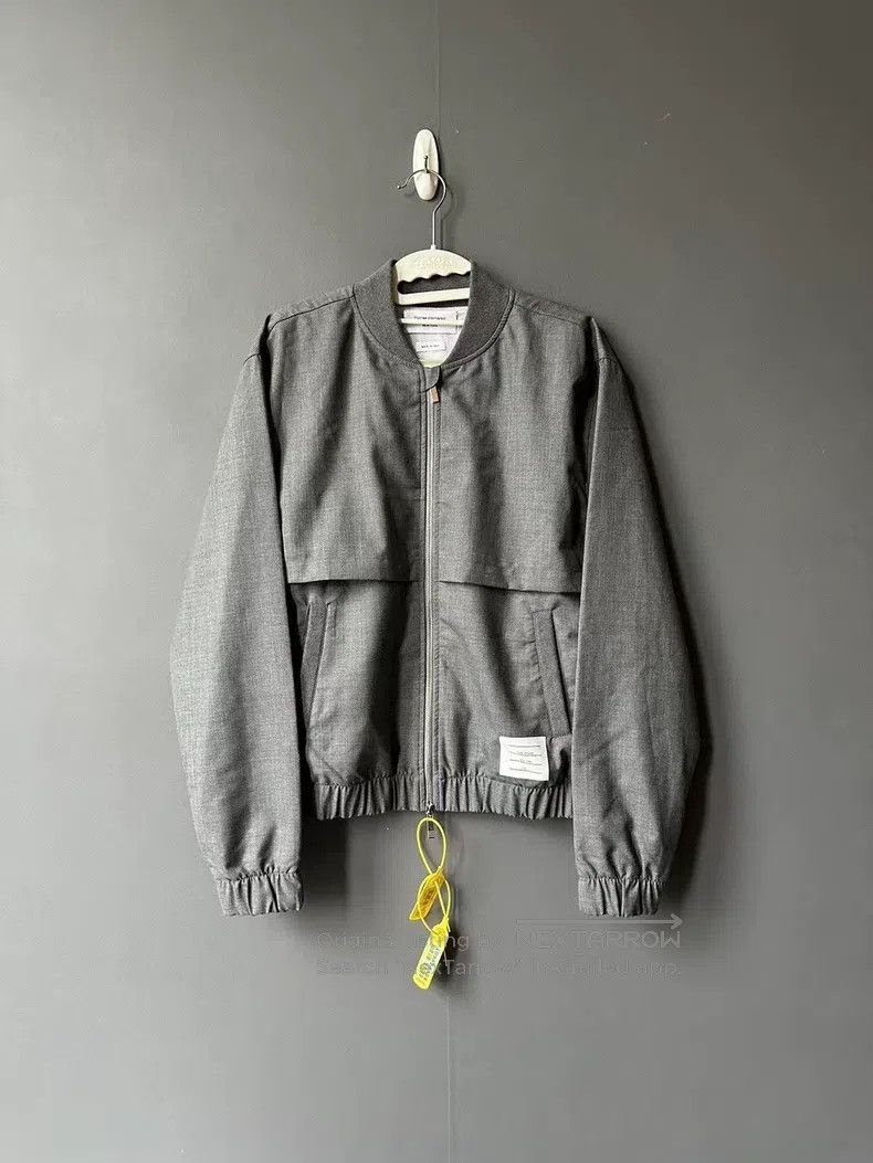 Thom Browne Thom Browne Back Striped Jacket Size US S / EU 44-46 / 1 - 1 Thumbnail