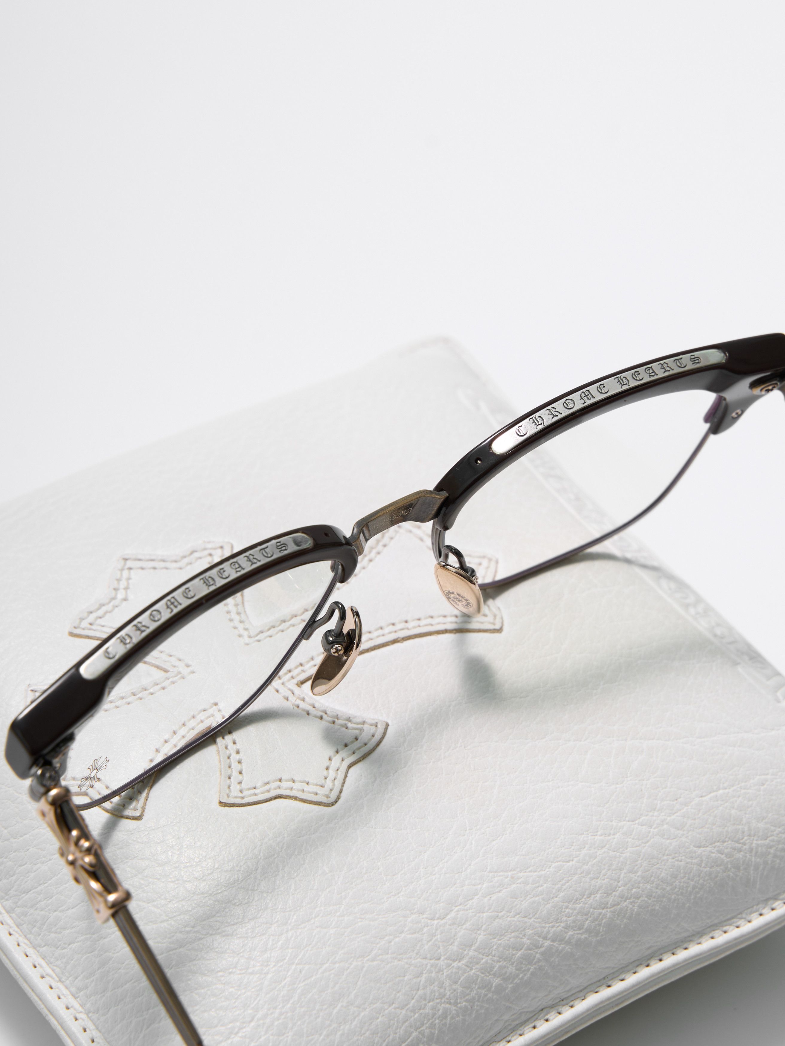 Chrome Hearts CHROME HEARTS BONENNOISSEUR II CLASSIC BROWN/ANTIQUE GOLD Size ONE SIZE - 7 Thumbnail