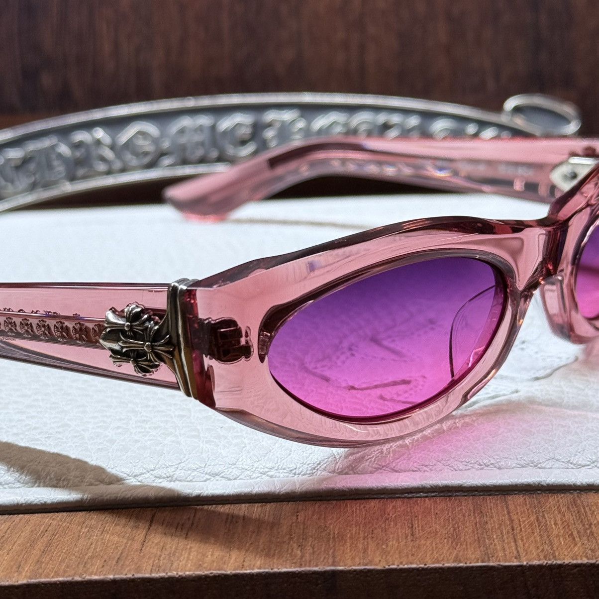 Chrome Hearts Chrome Hearts EDENBOX 1/1 ‘Euphoria’ Sunglasses Size ONE SIZE - 6 Thumbnail