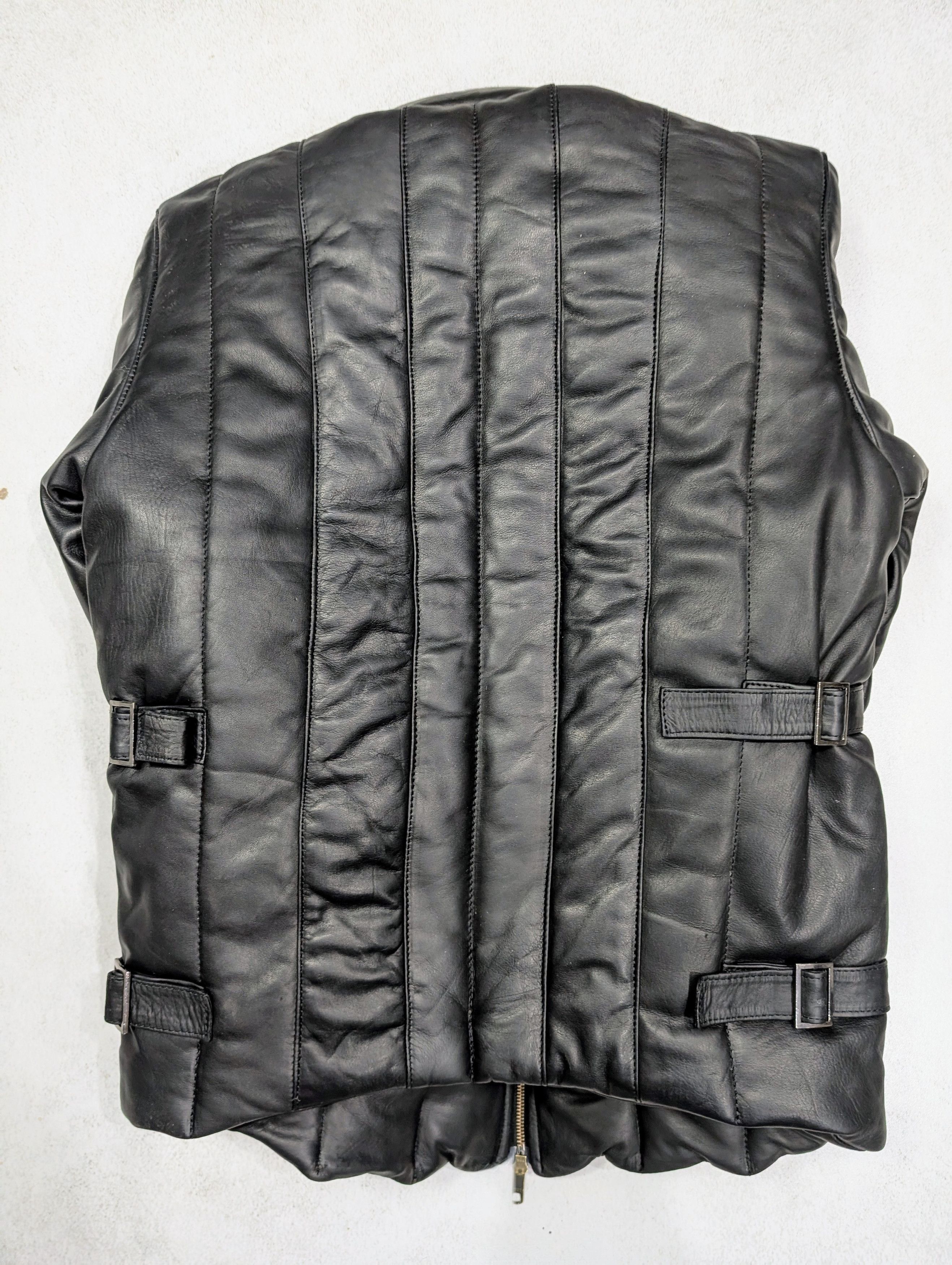 Genuine Leather 🔥 Versatile Black Quilted Leather Jacket - Dress Up or Down Size US M / EU 48-50 / 2 - 5 Thumbnail