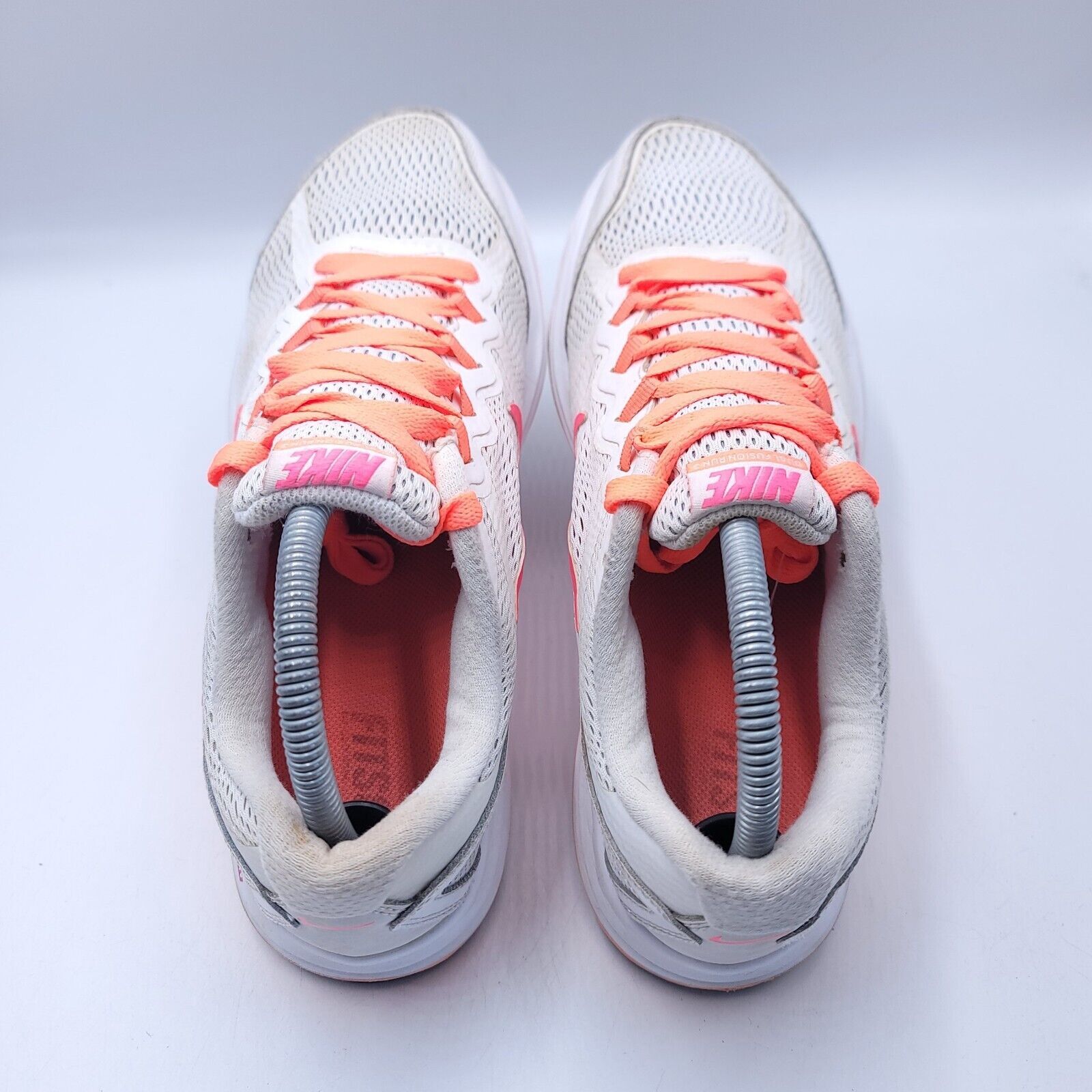 Nike Nike Dual Fushion Run 3 Shoe Women Size 8.5 653594-100 White Size US 8.5 / IT 38.5 - 4 Thumbnail