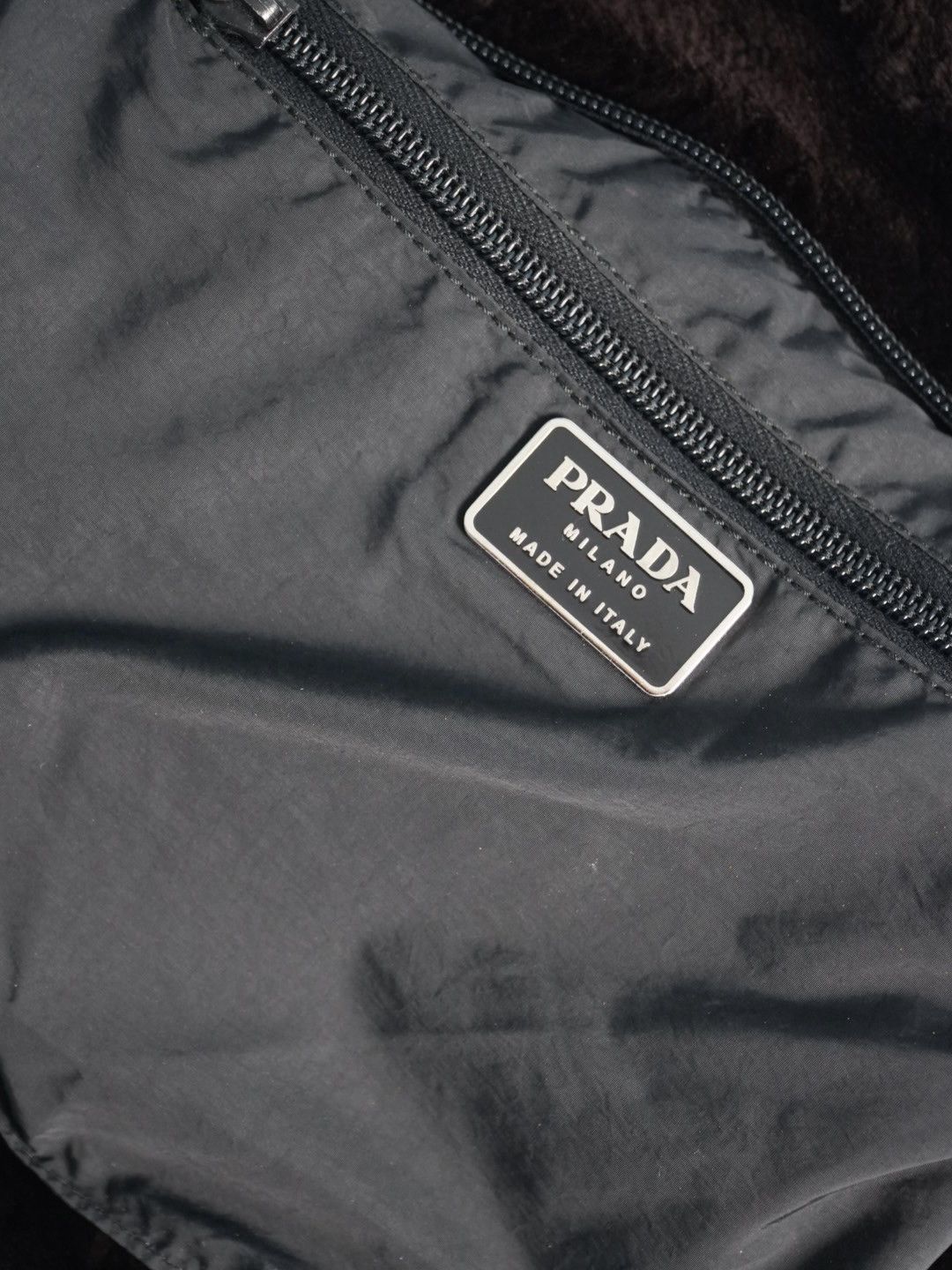 Prada Prada Sport Fur Jacket & Prada FW1999 Crossbody Bag Soft Fur Size US M / EU 48-50 / 2 - 23 Thumbnail