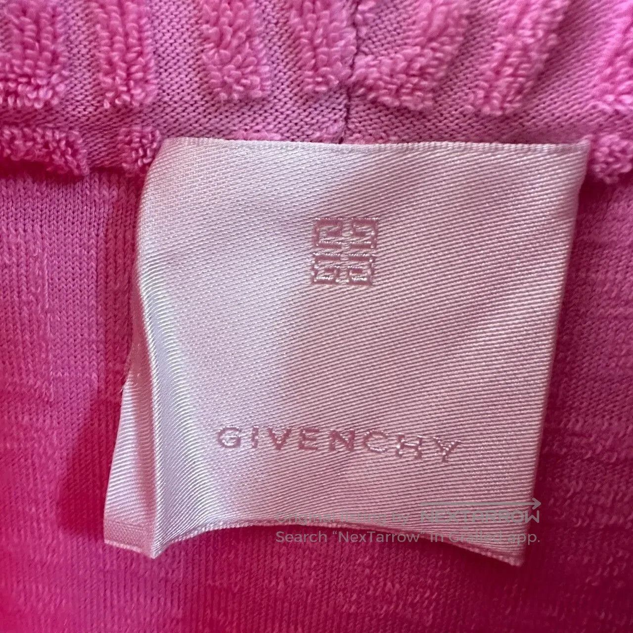 Givenchy Givenchy Pink Towel Print Cape Top. Size M / US 6-8 / IT 42-44 - 4 Thumbnail