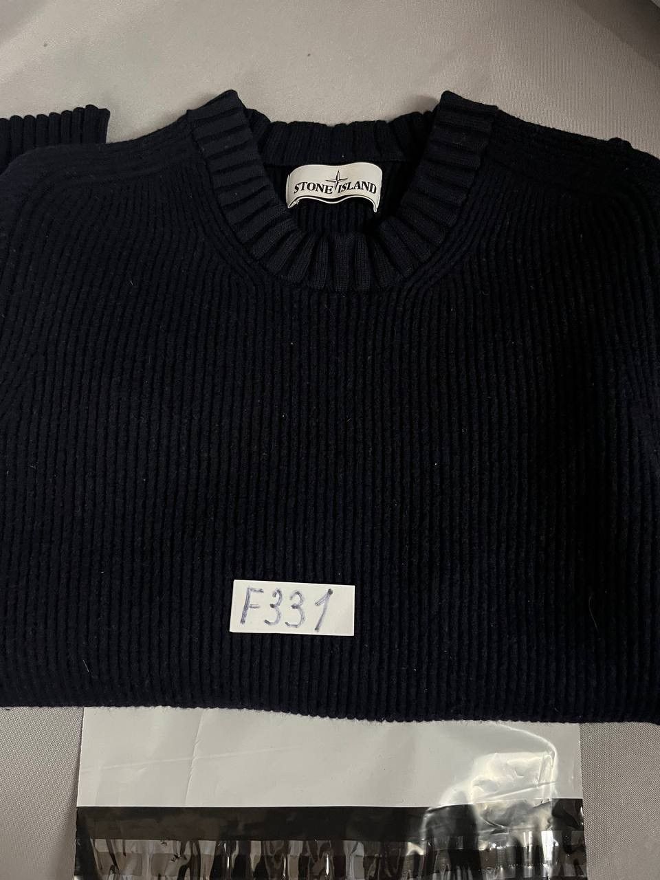 Stone Island Stone Island Sweater Navy Wool Size US L / EU 52-54 / 3 - 13 Thumbnail