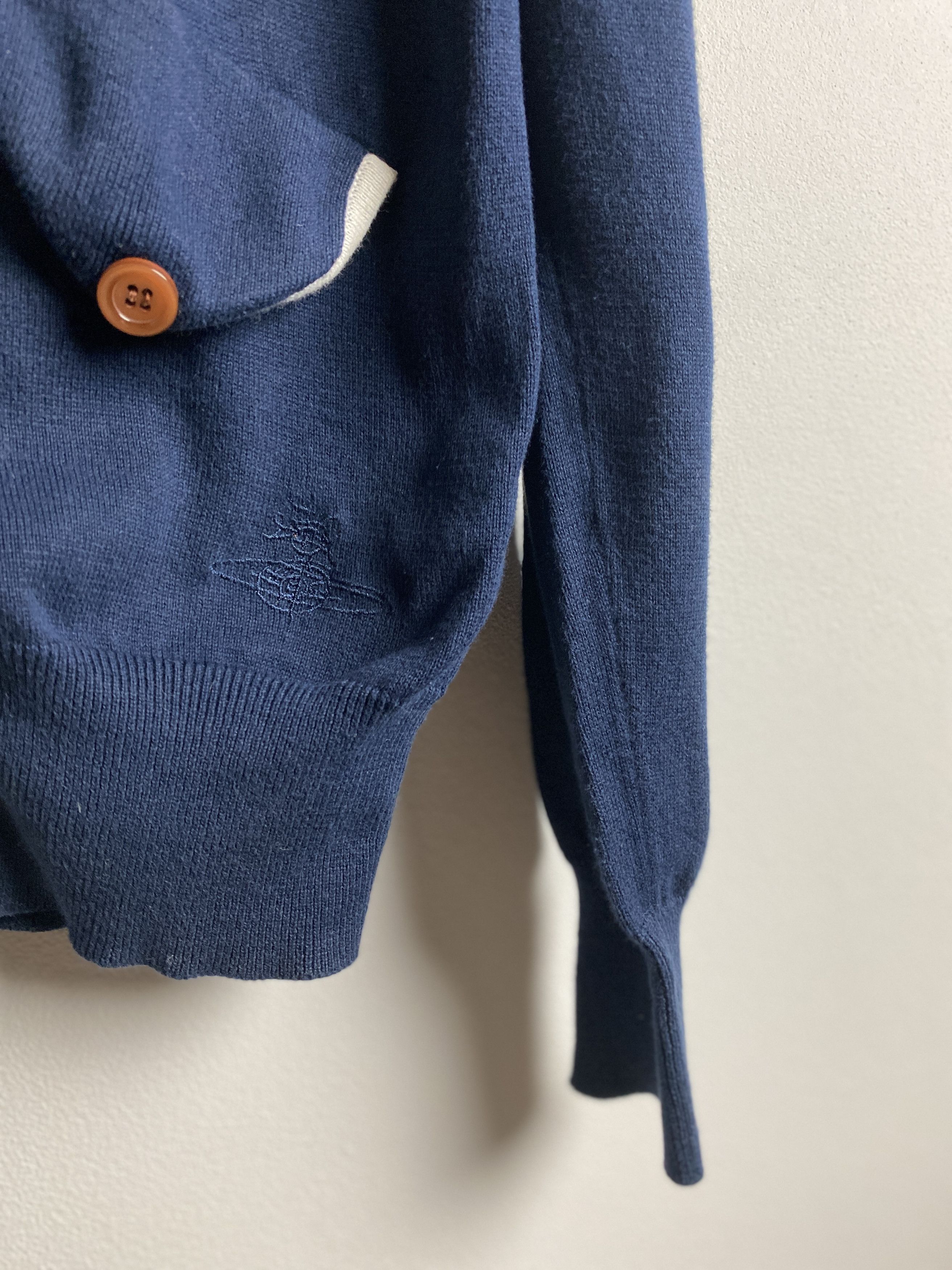 Vivienne Westwood Vivienne Westwood cotton cardigan knitwear sweater Size US M / EU 48-50 / 2 - 3 Thumbnail