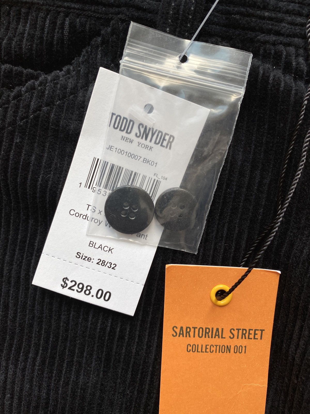 Bodega × Todd Snyder Bodega x Todd Snyder Corduroy Double Knee Welder Pants Size US 28 / EU 44 - 3 Thumbnail