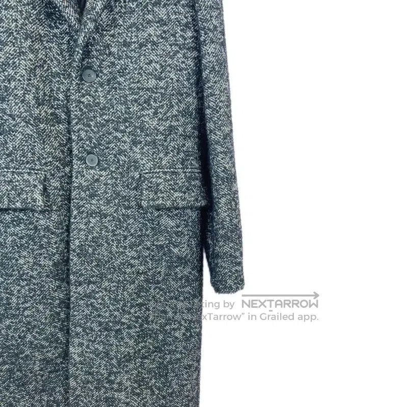 Dior Dior Gray Cotton Long Coat for Women . Size L / US 10 / IT 46 - 4 Thumbnail