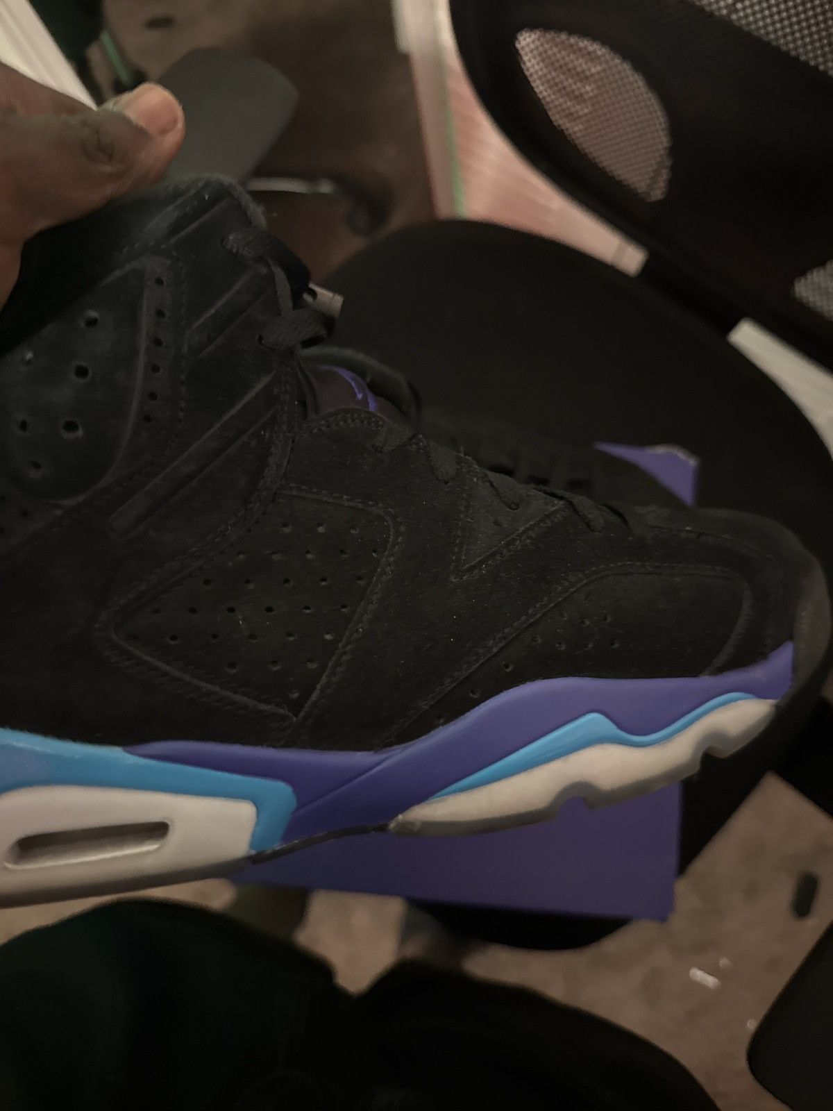 Jordan Brand Air Jordan 6 Retro 'Aqua' Size US 10.5 / EU 43-44 - 6 Thumbnail