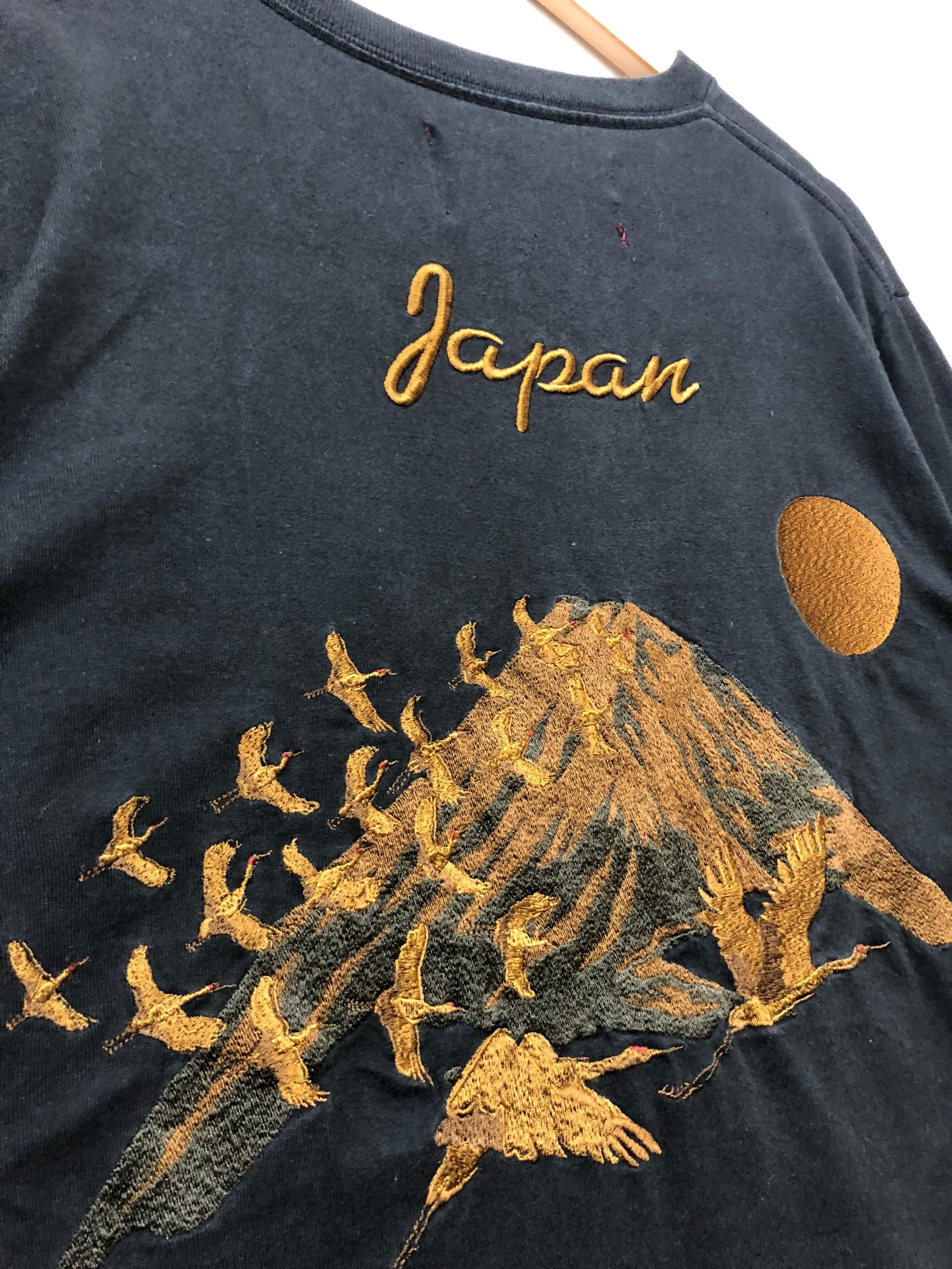 Japanese Brand HUSTON JAPAN EMBROIDED Size US L / EU 52-54 / 3 - 6 Thumbnail