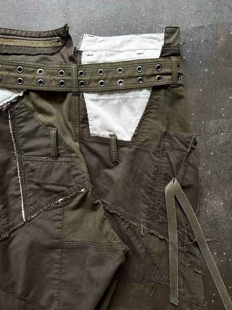 Junya Watanabe Junya Watanabe 2006AW Runway Military Patchwork Trousers Size US 42 / EU 58 - 6 Thumbnail