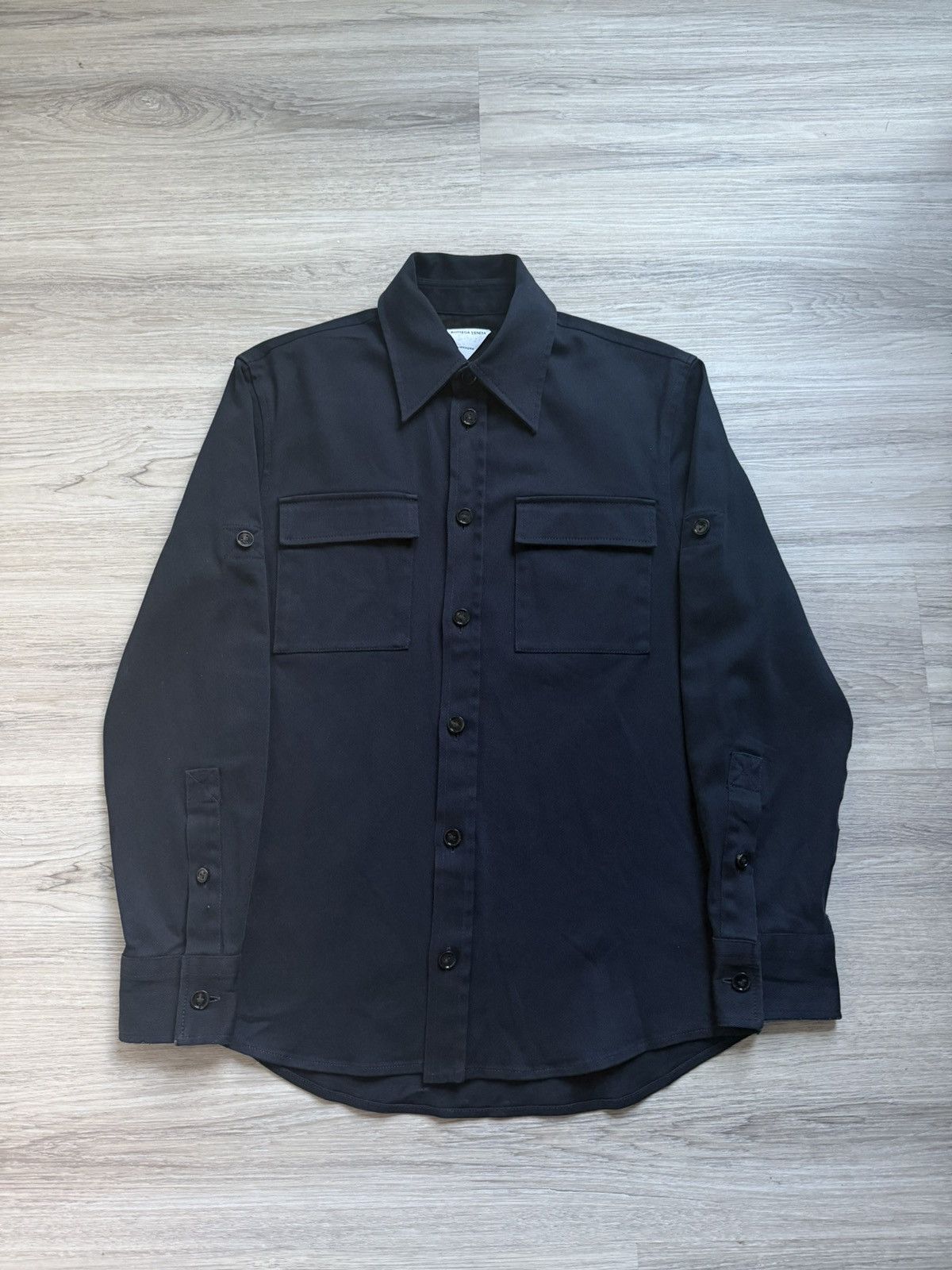 Bottega Veneta Bottega Veneta Canvas Uniform Shirt Size XS / US 0-2 / IT 36-38 - 1 Thumbnail