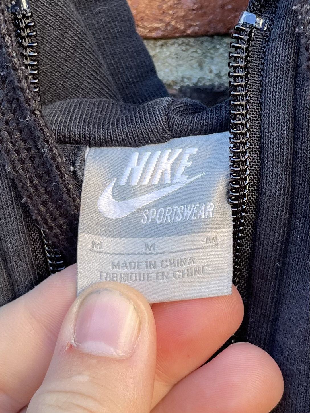 Nike Y2k Mens Nike Sportswear Heavyweight Full Zip Hoodie Size US M / EU 48-50 / 2 - 2 Thumbnail