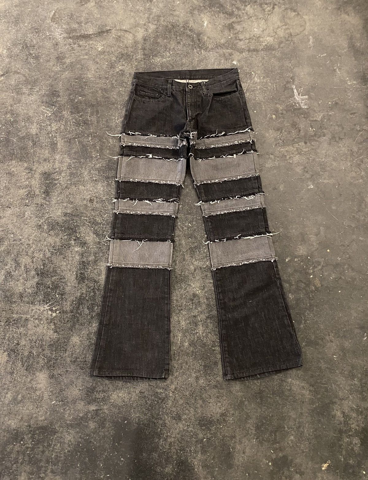 image of Hysteric Glamour x If Six Was Nine Edge Rupert Hagi Style Jeans in Black, Men's (Size 29)