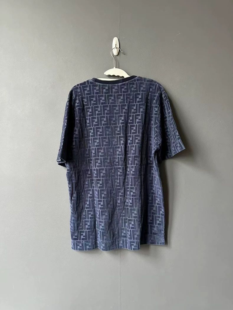 Fendi Fendi Fleece old flower full printed short sleeves Size US L / EU 52-54 / 3 - 2 Thumbnail
