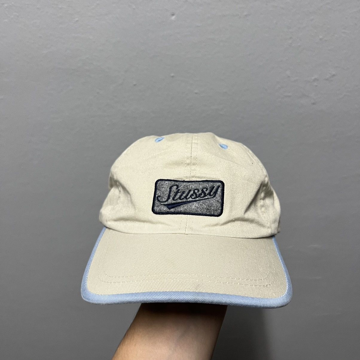 Stussy × Vintage Stussy 90s cap Signature Logo ( rare item ) | Grailed