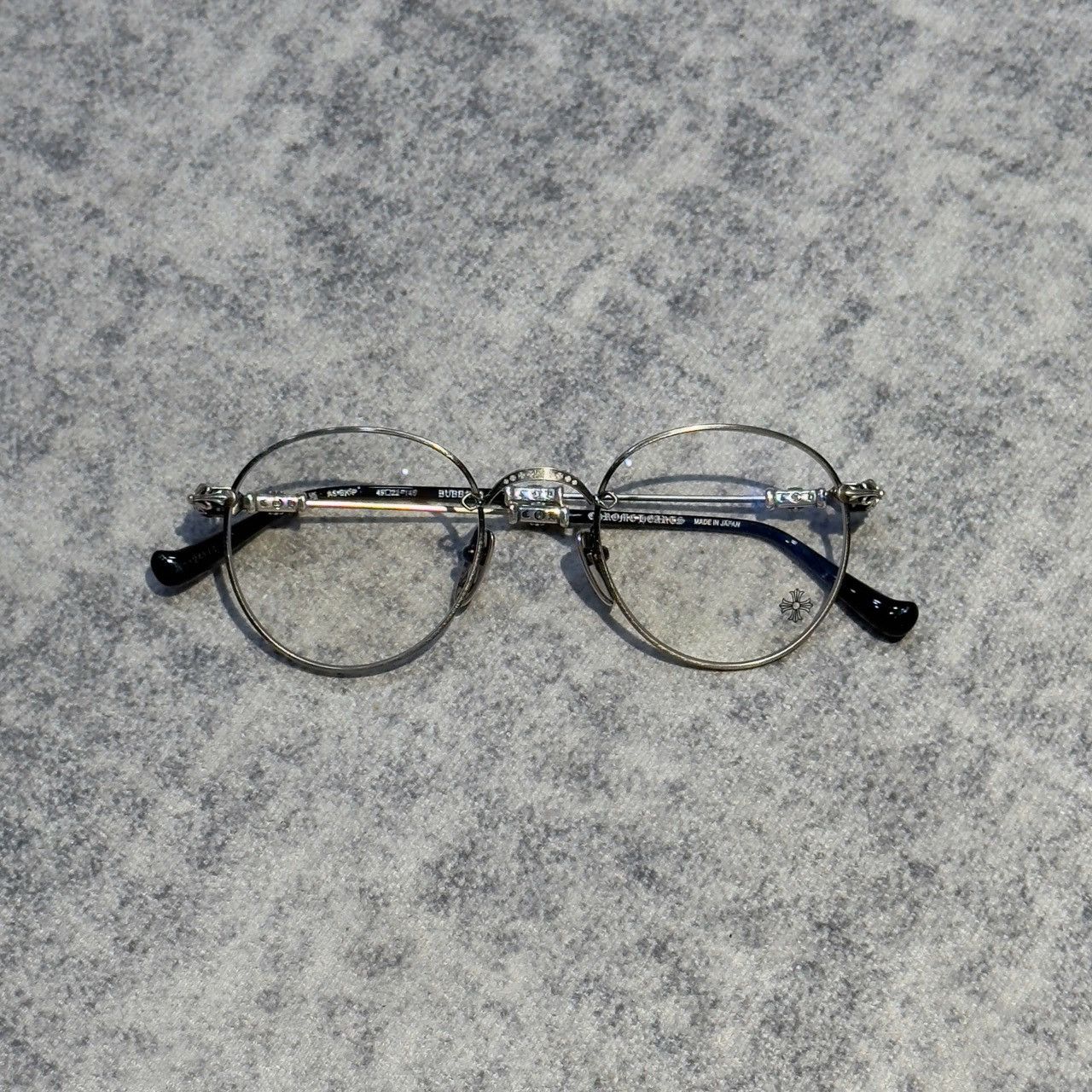 Chrome Hearts CHROME HEARTS BUBBA-A Antique Silver-Black Plastic Size ONE SIZE - 8 Thumbnail